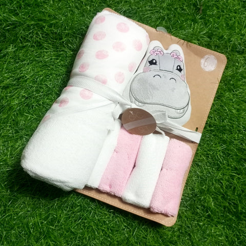 6 Pieces Bath Towel Set - Design 3