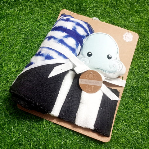 6 Pieces Bath Towel Set - Design 10