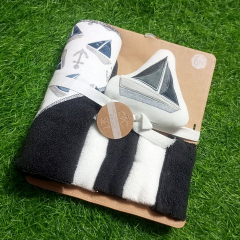 6 Pieces Bath Towel Set - Design 1