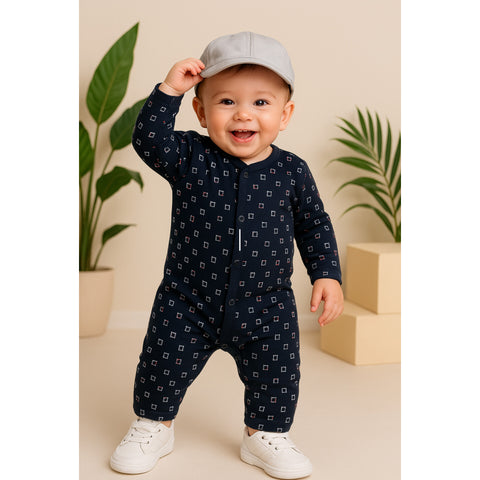 Summer Night Suit - Design 25 - Blue Design