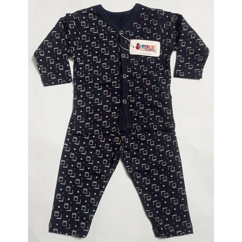 Summer Night Suit - Design 25 - Blue Design