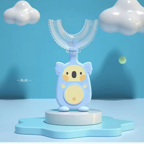 U Shaped Toothbrush - Cartoon