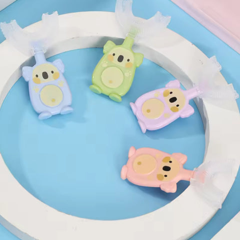 U Shaped Toothbrush - Cartoon