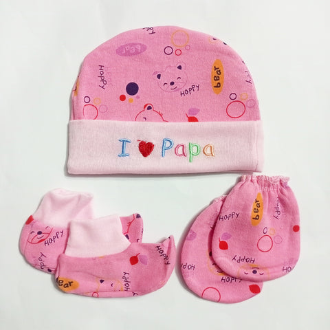 Baby Cap Set - Bear