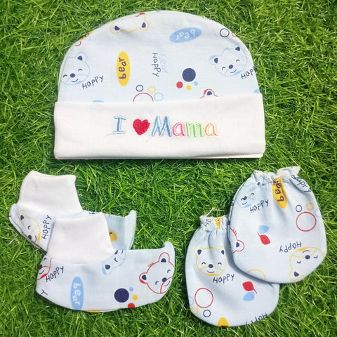 Baby Cap Set - Bear