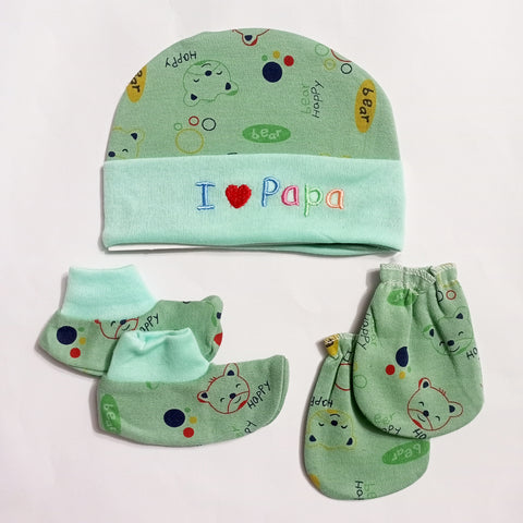 Baby Cap Set - Bear