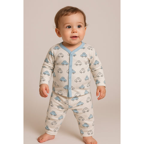 Summer Night Suit - 25 - Blue Cars