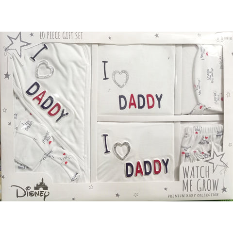 10 Pieces Gift Set - I Love Mama & Daddy