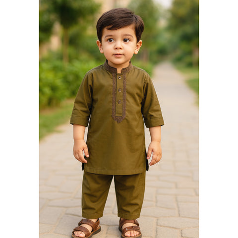 Kurta Shalwar - Wash N Wear - Design 2