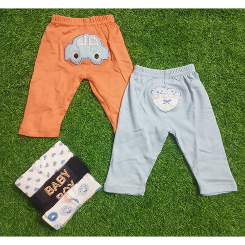 Pack Of 5 Trousers - Blue - Design 2507