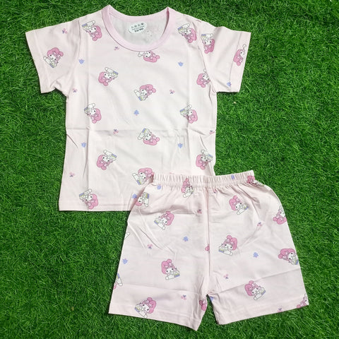 Half Sleeve Shirt & Nicker - 25 - Pink Doll