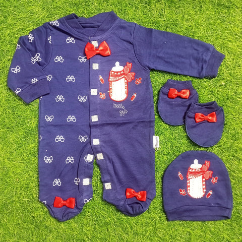 3 Pieces Baby Gift Set - Blue Design