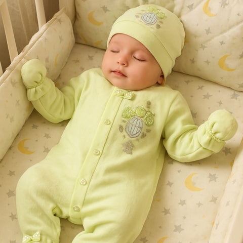 3 Pieces Baby Gift Set - Green