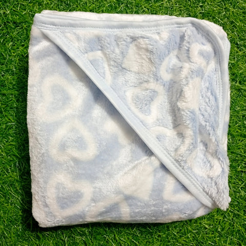 Plush Wrapping Sheet - Hearts