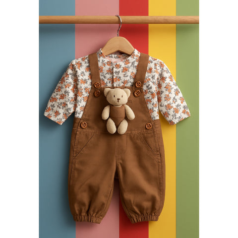 Baby Romper - Bear Brown - Baby Fit