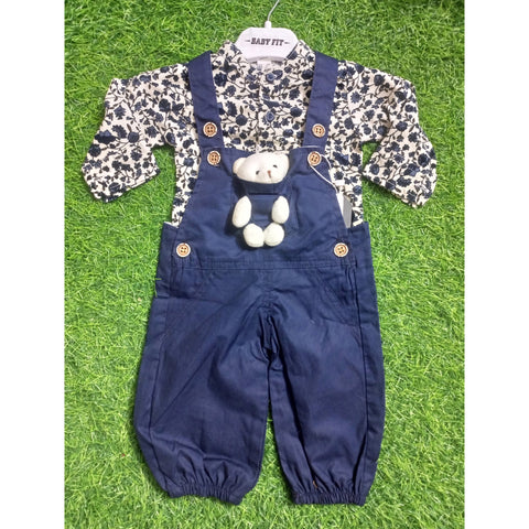 Baby Romper - Bear Blue - Baby Fit