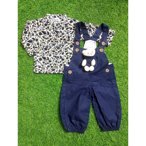 Baby Romper - Bear Blue - Baby Fit