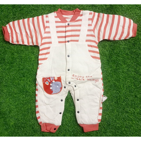 Winter - Premium Romper - Dino Orange