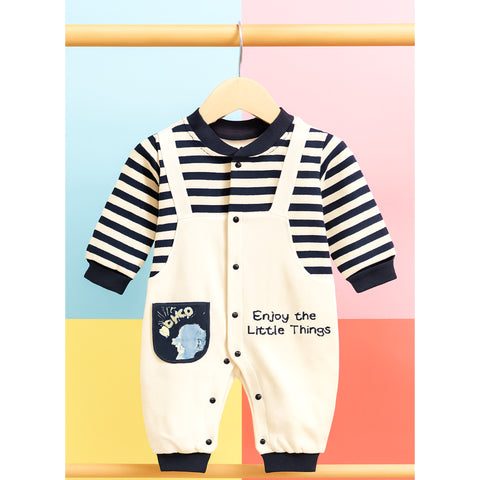 Winter - Premium Romper - Dino Black