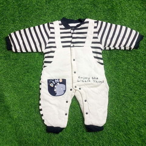 Winter - Premium Romper - Dino Black