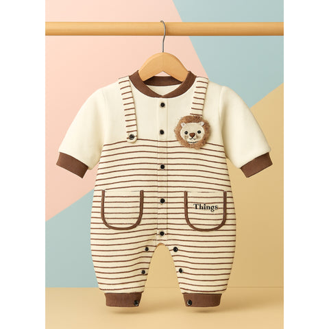 Winter - Premium Romper - Brown Lining