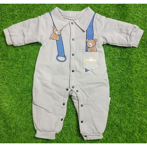 Winter - Premium Romper - Bear Gray