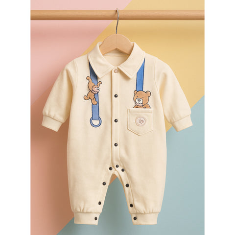 Winter - Premium Romper - Bear Skin