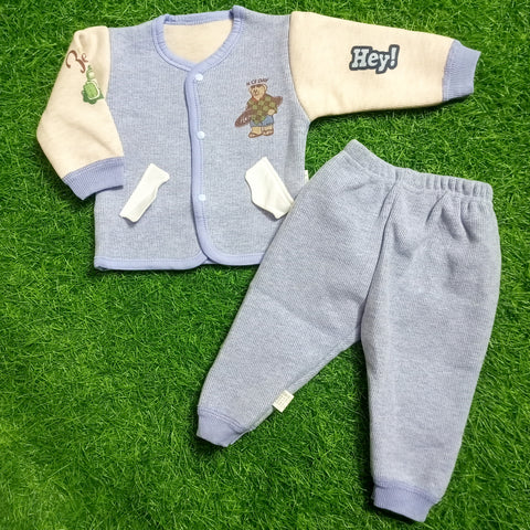 Winter - Imported Shirt & Trouser - Blue Cartoon