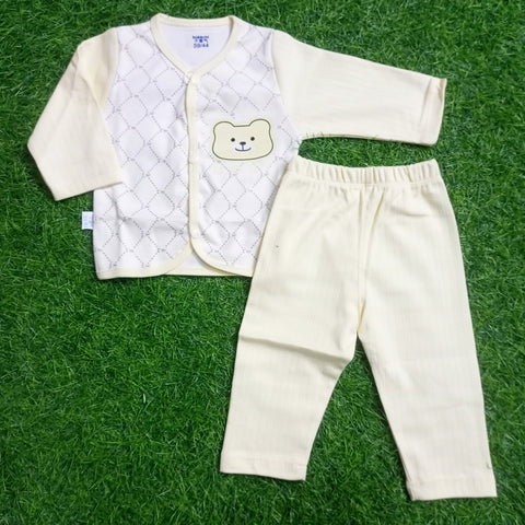 Night Suit - Bear - Yellow