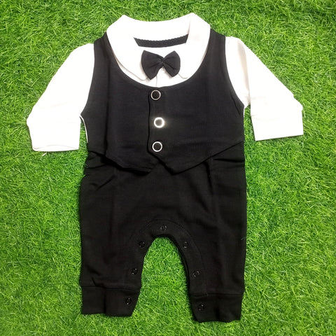Baby Romper - Black - BL02