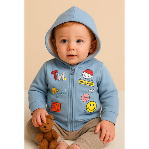 Winter - Hoodie Blue - Design 2