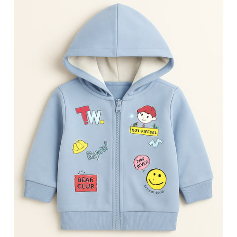 Winter - Hoodie Blue - Design 2