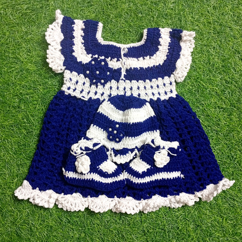 Crochet Baby Frock - Design 29
