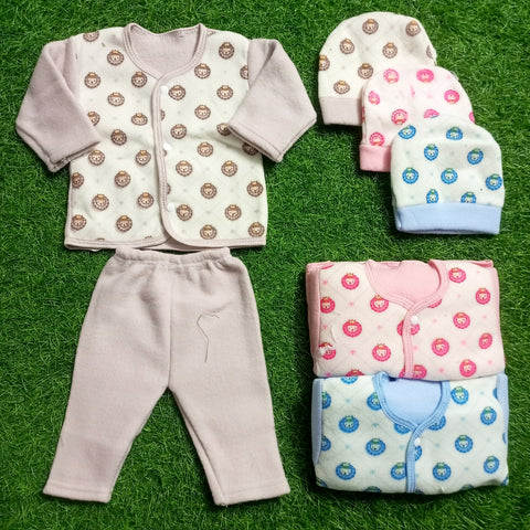 Winter - Pack of 3 Night Suits - Cartoon