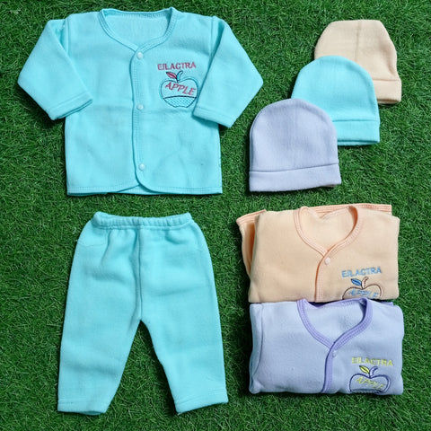 Winter - Pack of 3 Night Suits - Apple