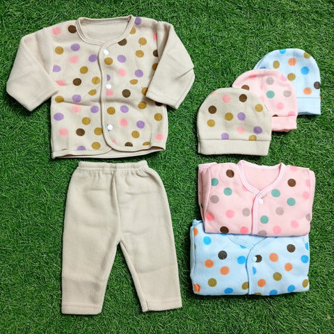 Winter - Pack of 3 Night Suits - Circles