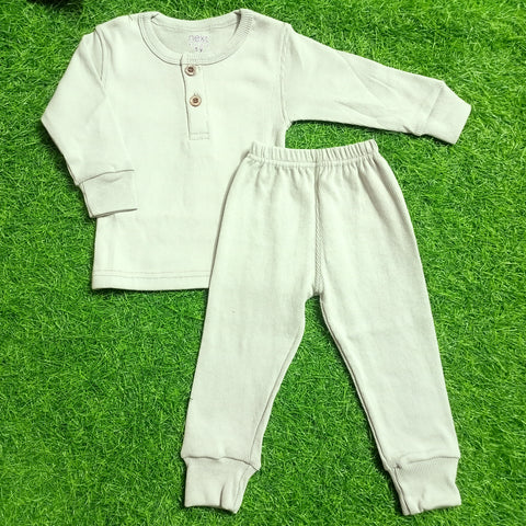 Next - Long Sleeve Shirt & Pent - Light Green