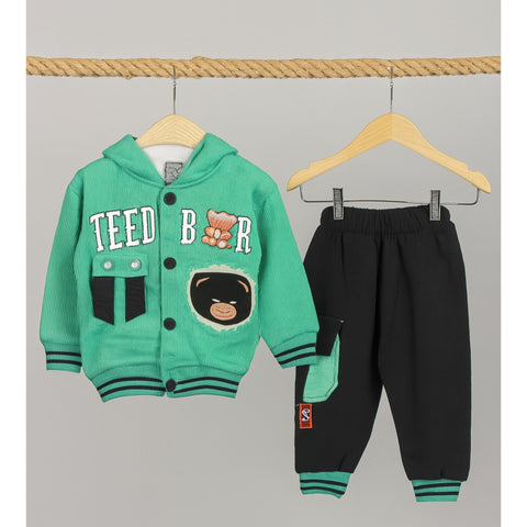 Winter - Hoodie & Trouser - Bear Green