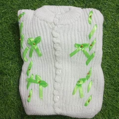 Wool Shirt & Trouser with Cap - Ribbon Style