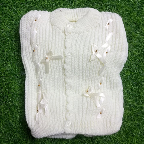 Wool Shirt & Trouser with Cap - Ribbon Style