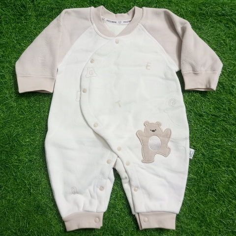Winter - Baby Romper - Bear Skin