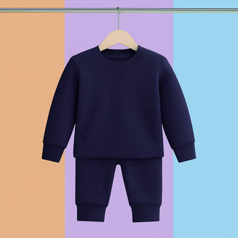 Next Baby - Round Neck & Pajama - Blue