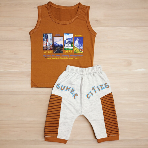 SB - Sando & Short - Summer Brown
