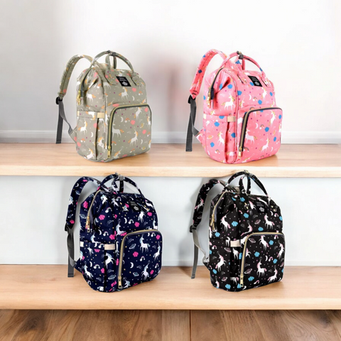 Unicorn Waterproof Diaper Backpack
