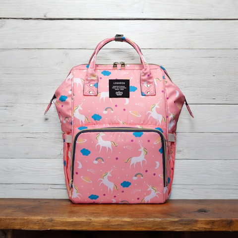 Unicorn Waterproof Diaper Backpack