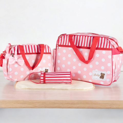5 Pieces Circles Bag Set
