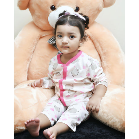 SB - Night Suit - Pink Cat - N2430