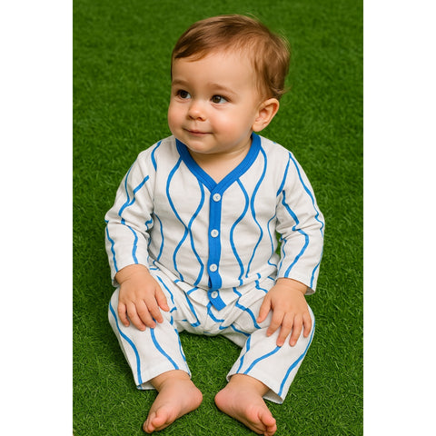 SB - Night Suit - Blue Lining - N2410