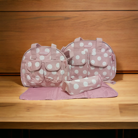 4 Pieces Baby Kingdom Bag Set - Circles
