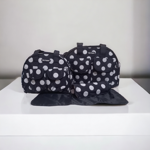 4 Pieces Baby Kingdom Bag Set - Circles